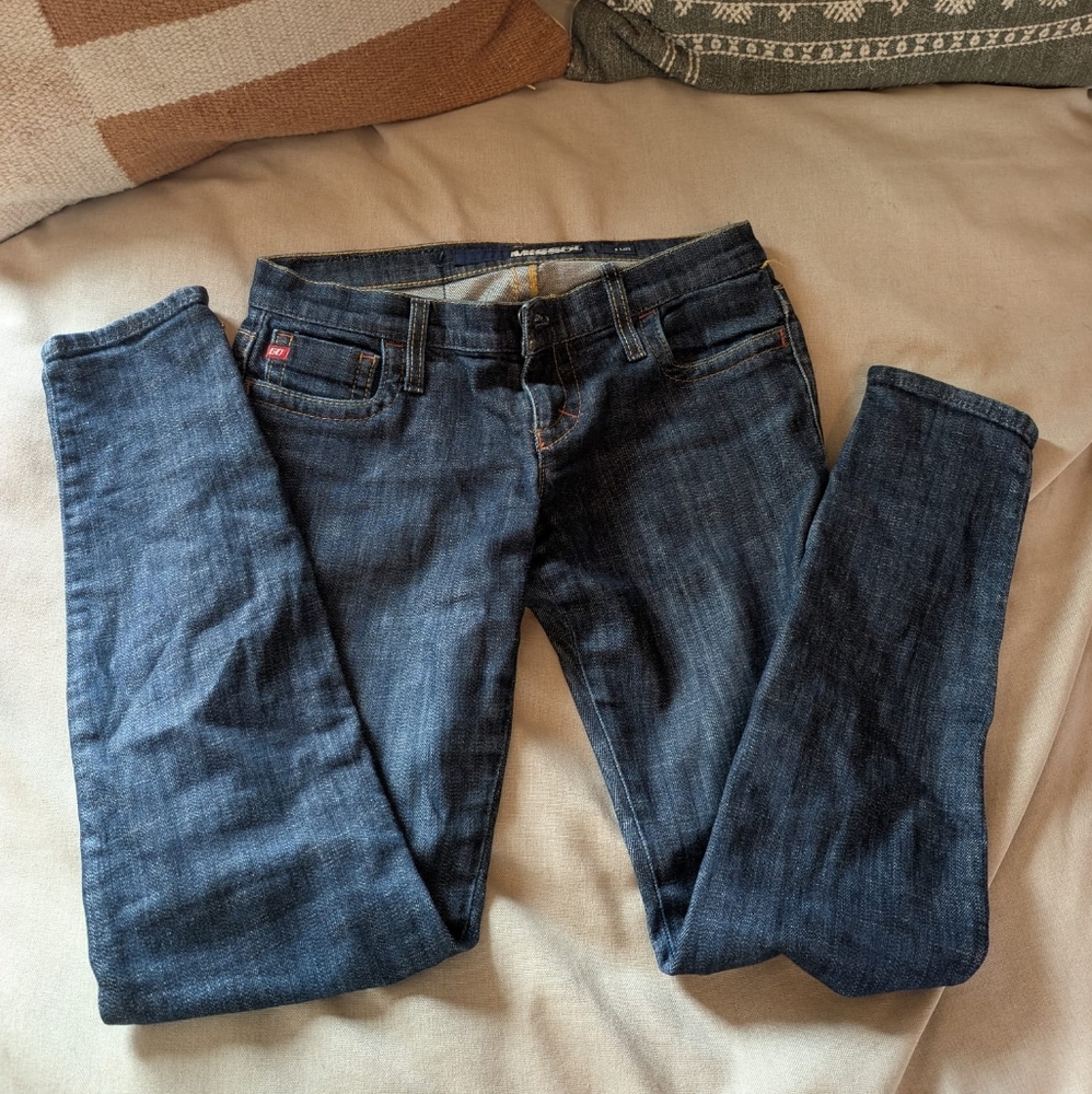 Miss Sixty Dark Blue Skinny Jeans